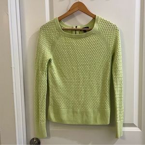 American Eagle Green Sweater with Zipper